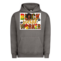Pigment Tornado black social worker Urban Hoodie - texasbilliewilder