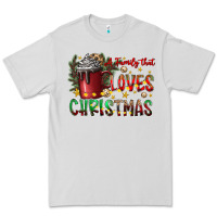Dove Grey afamilytloveschristmas Premium Tee - CowhideDigitalArt