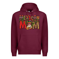 Burgundy mexican mom gnome Premium Hoodie - Zillion Design Studio