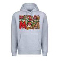 Heather Grey mexican mom gnome Premium Hoodie - Zillion Design Studio