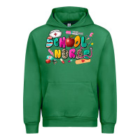 Emerald school nurse Urban Hoodie - Zillion Design Studio