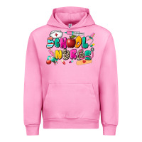 Fuchsia Pink school nurse Urban Hoodie - Zillion Design Studio