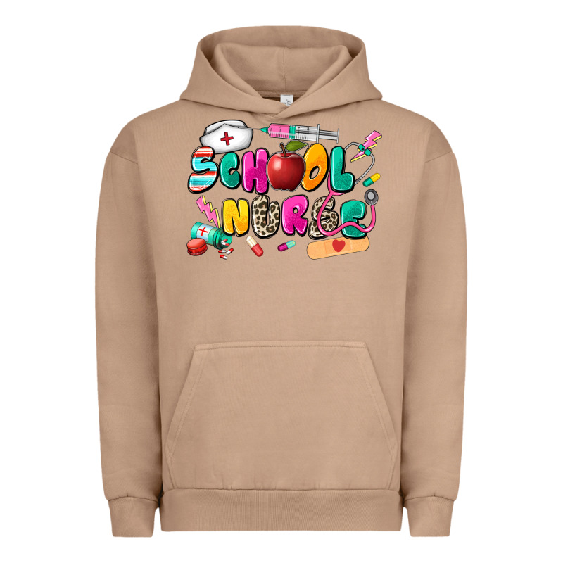 School Nurse Urban Hoodie by Zillion Design Studio | Teevron