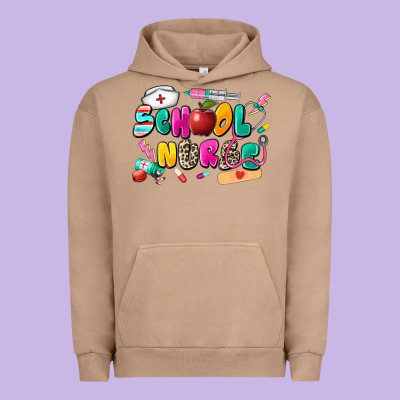 School Nurse Urban Hoodie Designed By Zillion Design Studio