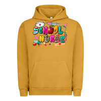 Pigment Peanut Butter school nurse Urban Hoodie - Zillion Design Studio