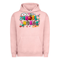 Pigment Salmon school nurse Urban Hoodie - Zillion Design Studio