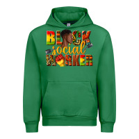 Emerald black social worker Urban Hoodie - texasbilliewilder