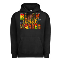 Pigment Black black social worker Urban Hoodie - texasbilliewilder