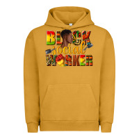 Pigment Peanut Butter black social worker Urban Hoodie - texasbilliewilder