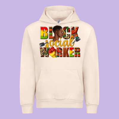 Urban Hoodie black social worker