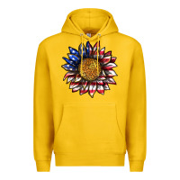 Lemon 4th of july sunflower Premium Hoodie - texasbilliewilder