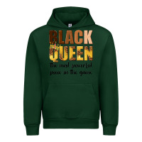Forest Green black queen the most powerful piece in the game Urban Hoodie - texasbilliewilder