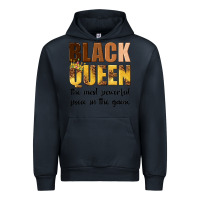 Navy black queen the most powerful piece in the game Urban Hoodie - texasbilliewilder