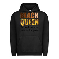 Pigment Black black queen the most powerful piece in the game Urban Hoodie - texasbilliewilder