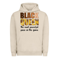 Pigment French Oak black queen the most powerful piece in the game Urban Hoodie - texasbilliewilder