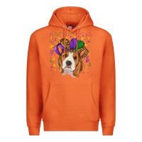 Carrot mardi gras beagle Premium Hoodie - RanaPortraitStore