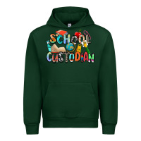 Forest Green school custodian Urban Hoodie - Zillion Design Studio