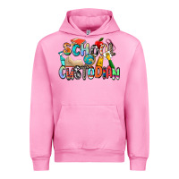 Fuchsia Pink school custodian Urban Hoodie - Zillion Design Studio