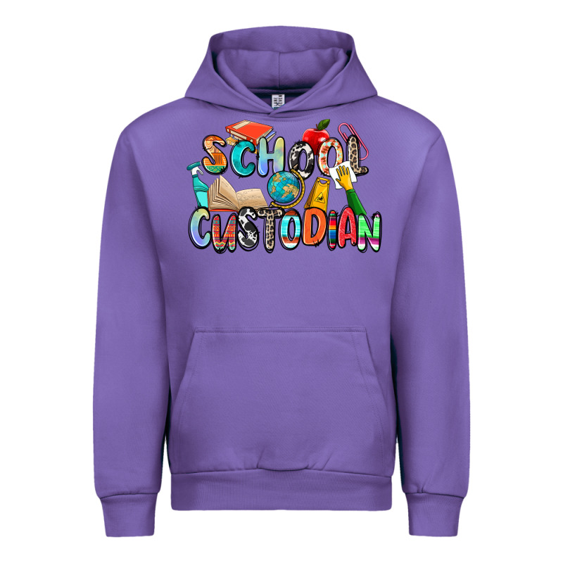 School Custodian Urban Hoodie by Zillion Design Studio | Teevron