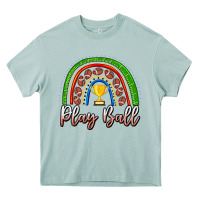 Arona Play Ball Football Rainbow Heavy Core Tee - CowhideDigitalArt