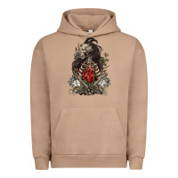 Pigment Burro floral skeleton Urban Hoodie - RanaPortraitStore