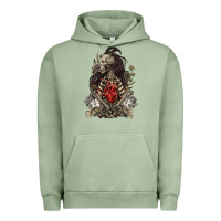 Floral Skeleton Urban Hoodie | Teevron