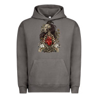 Pigment Tornado floral skeleton Urban Hoodie - RanaPortraitStore