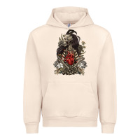 Sandshell floral skeleton Urban Hoodie - RanaPortraitStore