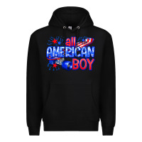 Black all american boy billie wilder Premium Hoodie - texasbilliewilder