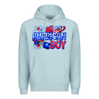 Blue Mist all american boy billie wilder Premium Hoodie - texasbilliewilder