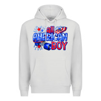 Dove Grey all american boy billie wilder Premium Hoodie - texasbilliewilder