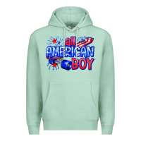 Seafoam all american boy billie wilder Premium Hoodie - texasbilliewilder
