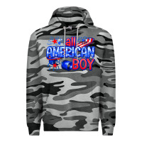 Slate Camo all american boy billie wilder Premium Hoodie - texasbilliewilder