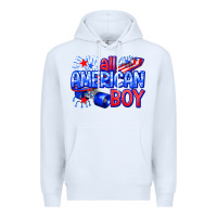 White all american boy billie wilder Premium Hoodie - texasbilliewilder