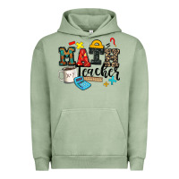 Pigment Oil Green math teacher Urban Hoodie - Zillion Design Studio