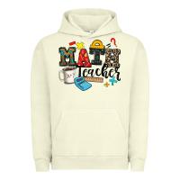 Pigment Pistachio math teacher Urban Hoodie - Zillion Design Studio