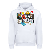 White math teacher Urban Hoodie - Zillion Design Studio