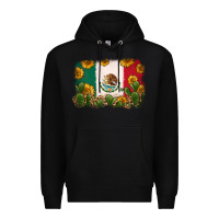 Black mexican flag Premium Hoodie - Zillion Design Studio