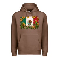 Chestnut mexican flag Premium Hoodie - Zillion Design Studio
