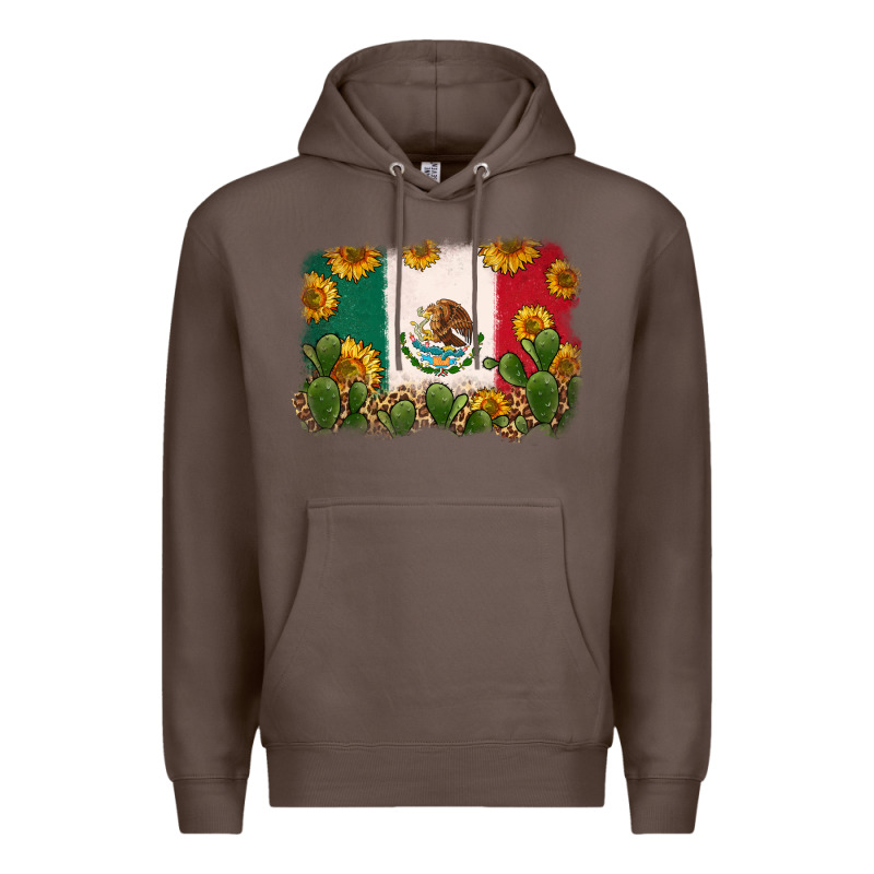Mexican Flag Premium Hoodie by Zillion Design Studio | Teevron