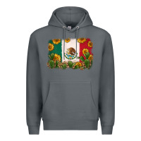 Rock mexican flag Premium Hoodie - Zillion Design Studio