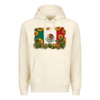 Sandshell mexican flag Premium Hoodie - Zillion Design Studio