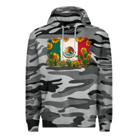 Slate Camo mexican flag Premium Hoodie - Zillion Design Studio