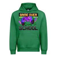 Emerald game over back to school Urban Hoodie - Zillion Design Studio