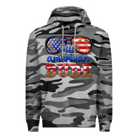 Slate Camo all american dude Premium Hoodie - texasbilliewilder