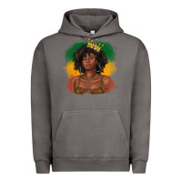 Pigment Tornado black queen with juneteenth flag Urban Hoodie - texasbilliewilder