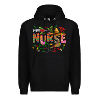 Black cinco de mayo nurse Premium Hoodie - Zillion Design Studio