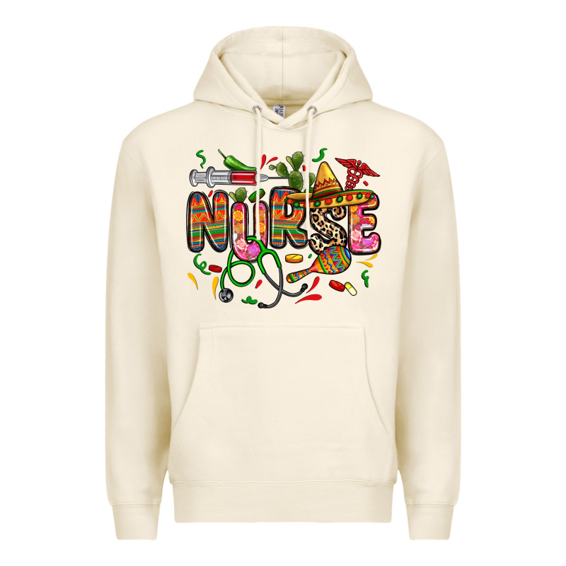 Cinco De Mayo Nurse Premium Hoodie by Zillion Design Studio | Teevron