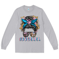 Moon Dust dog mama messy bun Long Sleeve Tee - BarkalooDesign