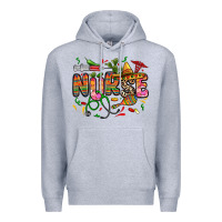 Heather Grey cinco de mayo nurse Premium Hoodie - Zillion Design Studio